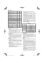 Предварительный просмотр 120 страницы HIKOKI SB3608DA Handling Instructions Manual