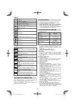 Предварительный просмотр 128 страницы HIKOKI SB3608DA Handling Instructions Manual