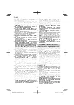 Предварительный просмотр 136 страницы HIKOKI SB3608DA Handling Instructions Manual