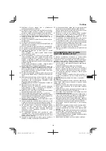 Предварительный просмотр 145 страницы HIKOKI SB3608DA Handling Instructions Manual