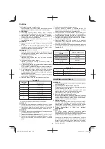 Предварительный просмотр 150 страницы HIKOKI SB3608DA Handling Instructions Manual