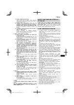 Предварительный просмотр 153 страницы HIKOKI SB3608DA Handling Instructions Manual