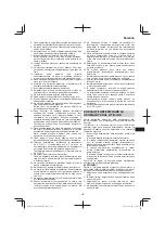 Предварительный просмотр 163 страницы HIKOKI SB3608DA Handling Instructions Manual