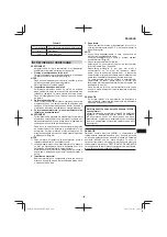 Предварительный просмотр 169 страницы HIKOKI SB3608DA Handling Instructions Manual