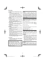 Предварительный просмотр 188 страницы HIKOKI SB3608DA Handling Instructions Manual