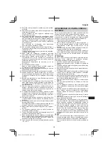 Предварительный просмотр 201 страницы HIKOKI SB3608DA Handling Instructions Manual