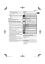 Preview for 3 page of HIKOKI SV 13YB Handling Instructions Manual