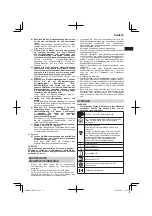 Preview for 7 page of HIKOKI SV 13YB Handling Instructions Manual