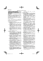 Предварительный просмотр 46 страницы HIKOKI SV 13YB Handling Instructions Manual