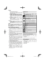 Предварительный просмотр 64 страницы HIKOKI SV 13YB Handling Instructions Manual