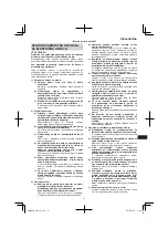 Предварительный просмотр 71 страницы HIKOKI SV 13YB Handling Instructions Manual