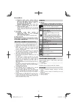 Предварительный просмотр 72 страницы HIKOKI SV 13YB Handling Instructions Manual