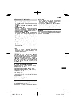 Предварительный просмотр 87 страницы HIKOKI SV 13YB Handling Instructions Manual