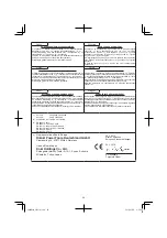 Предварительный просмотр 99 страницы HIKOKI SV 13YB Handling Instructions Manual