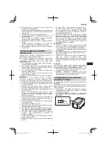 Preview for 71 page of HIKOKI UB 18DD Handling Instructions Manual