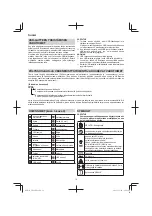 Preview for 72 page of HIKOKI UB 18DD Handling Instructions Manual