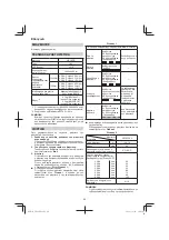 Preview for 80 page of HIKOKI UB 18DD Handling Instructions Manual