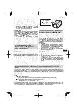 Preview for 85 page of HIKOKI UB 18DD Handling Instructions Manual