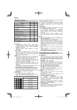 Preview for 88 page of HIKOKI UB 18DD Handling Instructions Manual