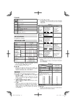 Preview for 18 page of HIKOKI UB18DB Handling Instructions Manual