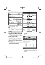 Preview for 24 page of HIKOKI UB18DB Handling Instructions Manual