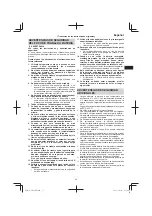 Preview for 33 page of HIKOKI UB18DB Handling Instructions Manual