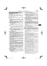 Preview for 51 page of HIKOKI UB18DB Handling Instructions Manual