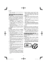 Preview for 52 page of HIKOKI UB18DB Handling Instructions Manual