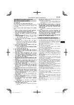 Preview for 57 page of HIKOKI UB18DB Handling Instructions Manual