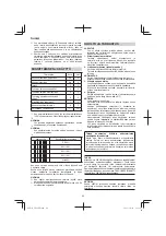 Preview for 66 page of HIKOKI UB18DB Handling Instructions Manual