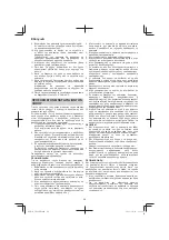 Preview for 68 page of HIKOKI UB18DB Handling Instructions Manual