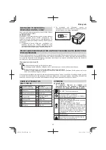 Preview for 69 page of HIKOKI UB18DB Handling Instructions Manual