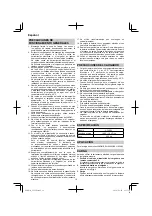 Preview for 18 page of HIKOKI UC 12SL Handling Instructions Manual