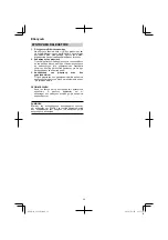 Preview for 32 page of HIKOKI UC 12SL Handling Instructions Manual