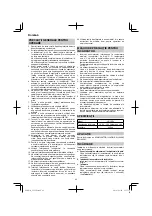 Preview for 42 page of HIKOKI UC 12SL Handling Instructions Manual