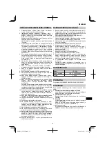 Preview for 53 page of HIKOKI UC 12SL Handling Instructions Manual