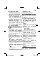 Preview for 65 page of HIKOKI UC 18YTSL Handling Instructions Manual