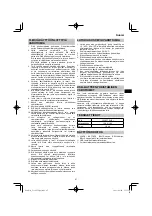 Preview for 67 page of HIKOKI UC 18YTSL Handling Instructions Manual