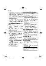 Preview for 70 page of HIKOKI UC 18YTSL Handling Instructions Manual