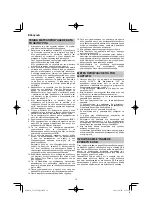 Preview for 72 page of HIKOKI UC 18YTSL Handling Instructions Manual