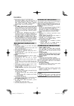 Preview for 108 page of HIKOKI UC 18YTSL Handling Instructions Manual