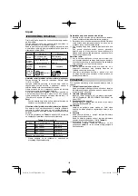 Preview for 122 page of HIKOKI UC 18YTSL Handling Instructions Manual