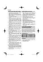 Preview for 126 page of HIKOKI UC 18YTSL Handling Instructions Manual