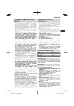 Preview for 21 page of HIKOKI UC 36YRSL Handling Instructions Manual