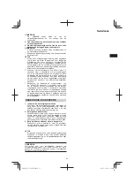 Preview for 23 page of HIKOKI UC 36YRSL Handling Instructions Manual