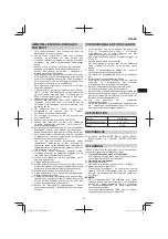 Preview for 33 page of HIKOKI UC 36YRSL Handling Instructions Manual