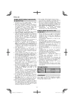 Preview for 42 page of HIKOKI UC 36YRSL Handling Instructions Manual