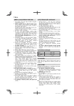 Preview for 54 page of HIKOKI UC 36YRSL Handling Instructions Manual