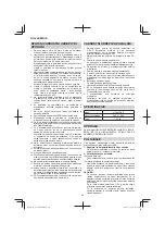 Preview for 60 page of HIKOKI UC 36YRSL Handling Instructions Manual