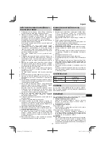 Preview for 69 page of HIKOKI UC 36YRSL Handling Instructions Manual